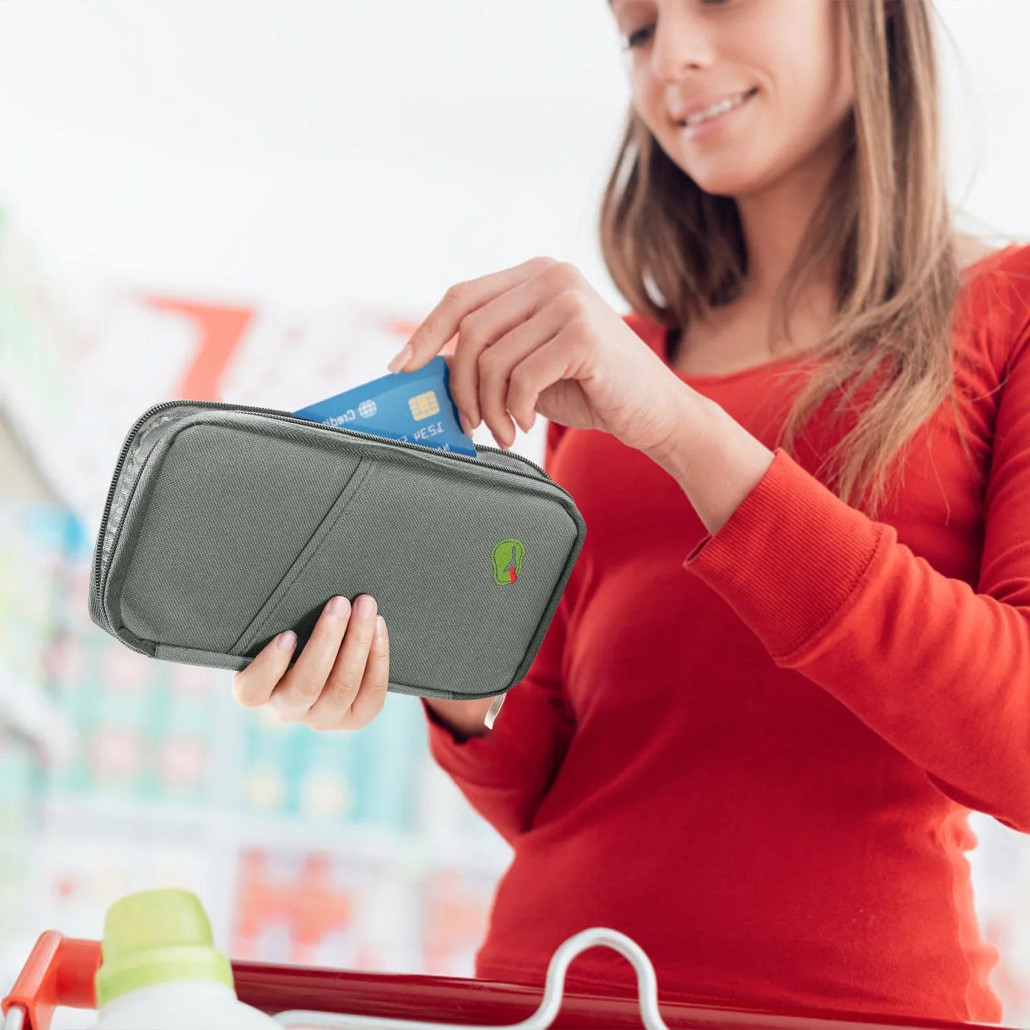 12 Pocket Travel Passport Wallet