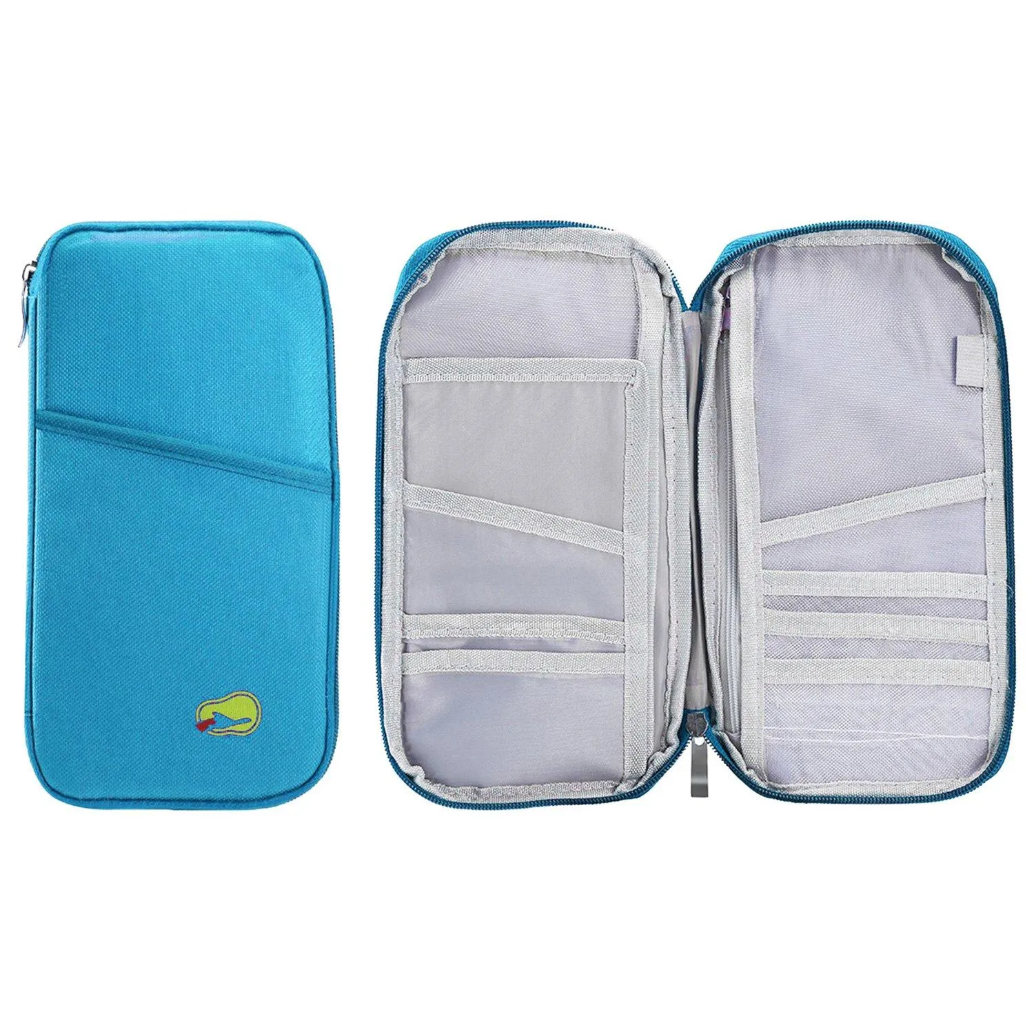12 Pocket Travel Passport Wallet