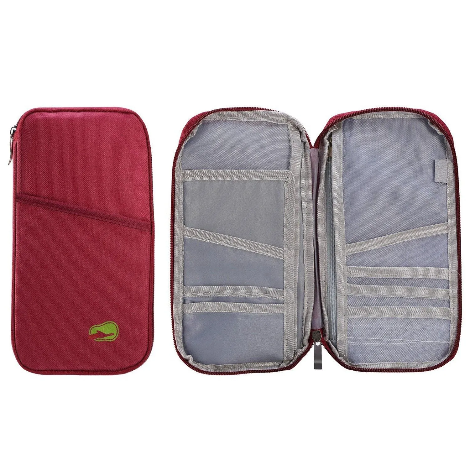 12 Pocket Travel Passport Wallet