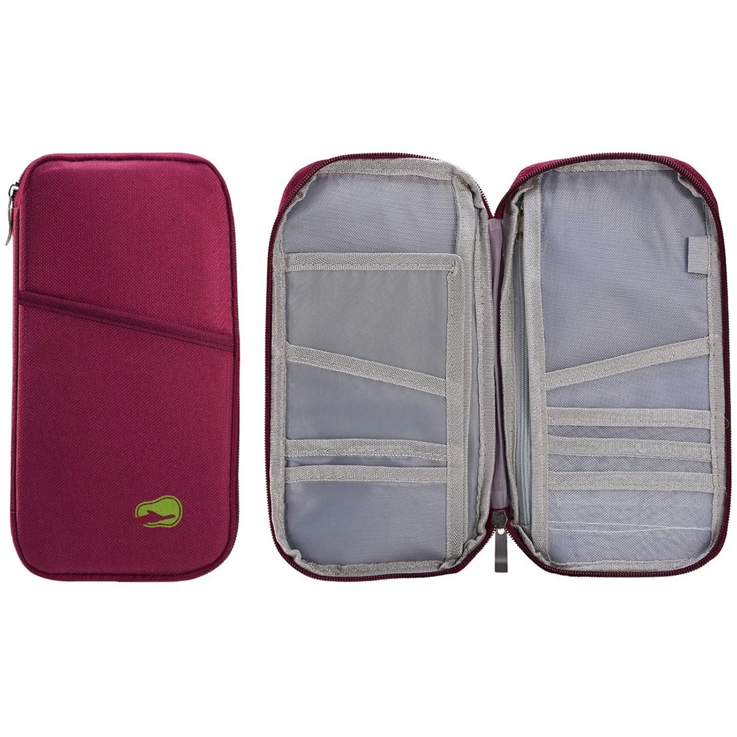 12 Pocket Travel Passport Wallet