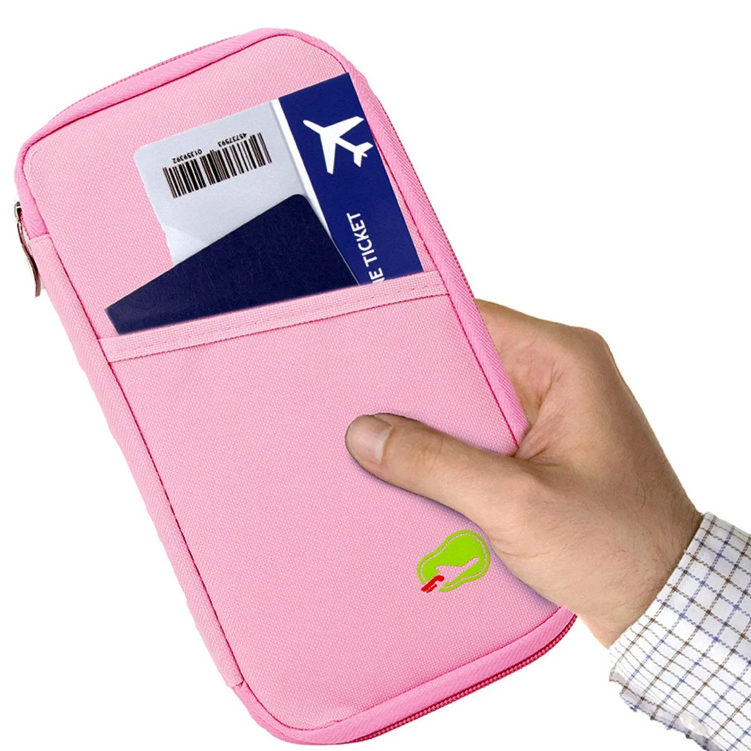 12 Pocket Travel Passport Wallet