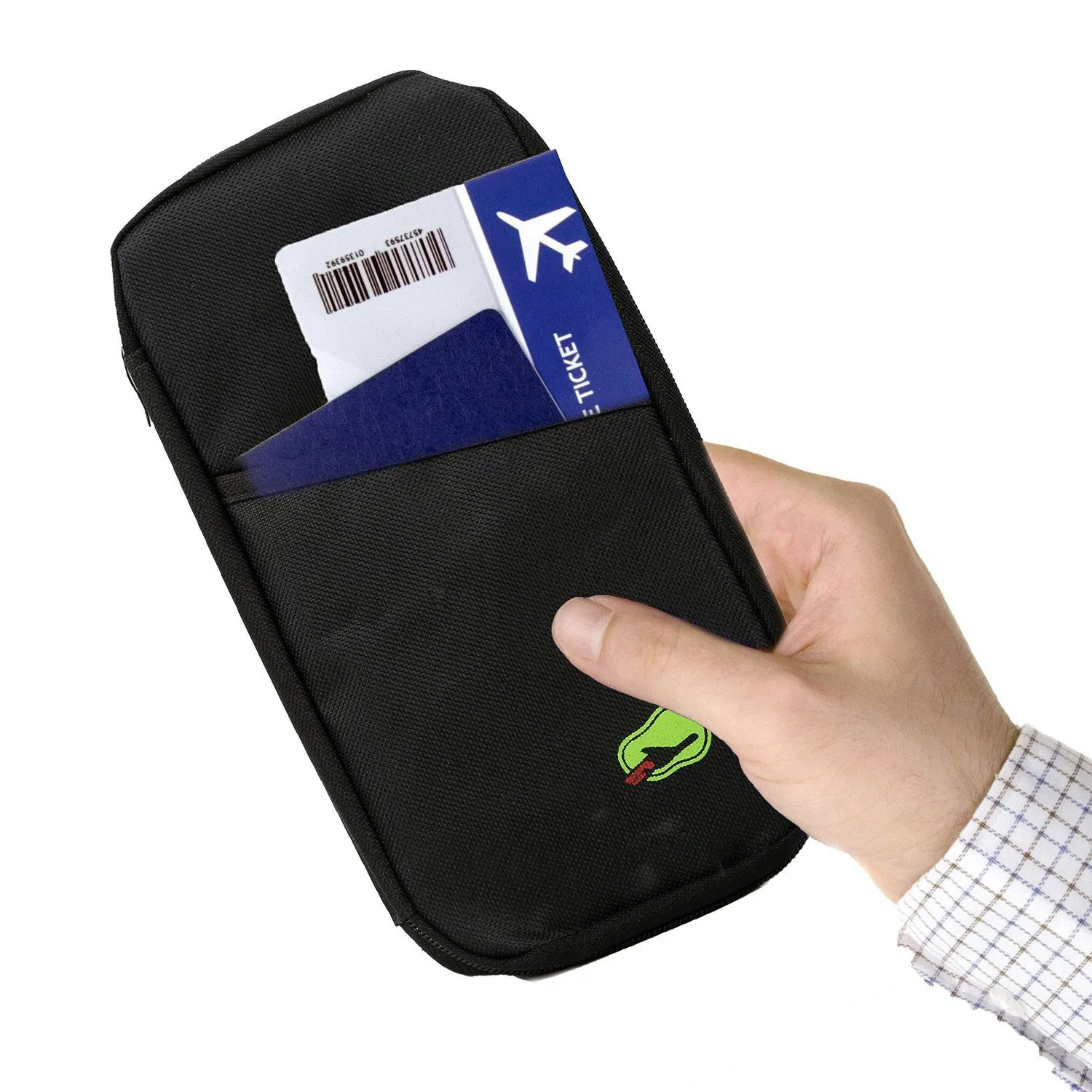 12 Pocket Travel Passport Wallet