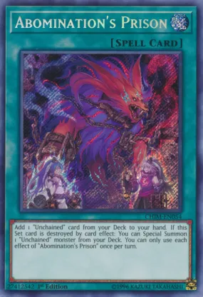 Abomination's Prison [CHIM-EN054] Secret Rare