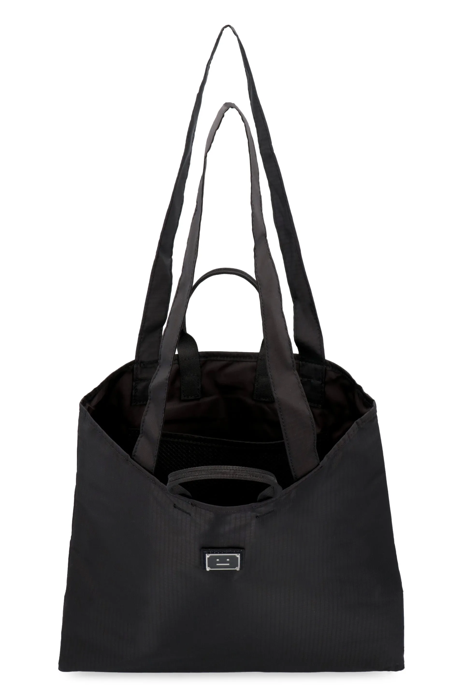 Acne Studios Logo Patch Strapped Tote Bag