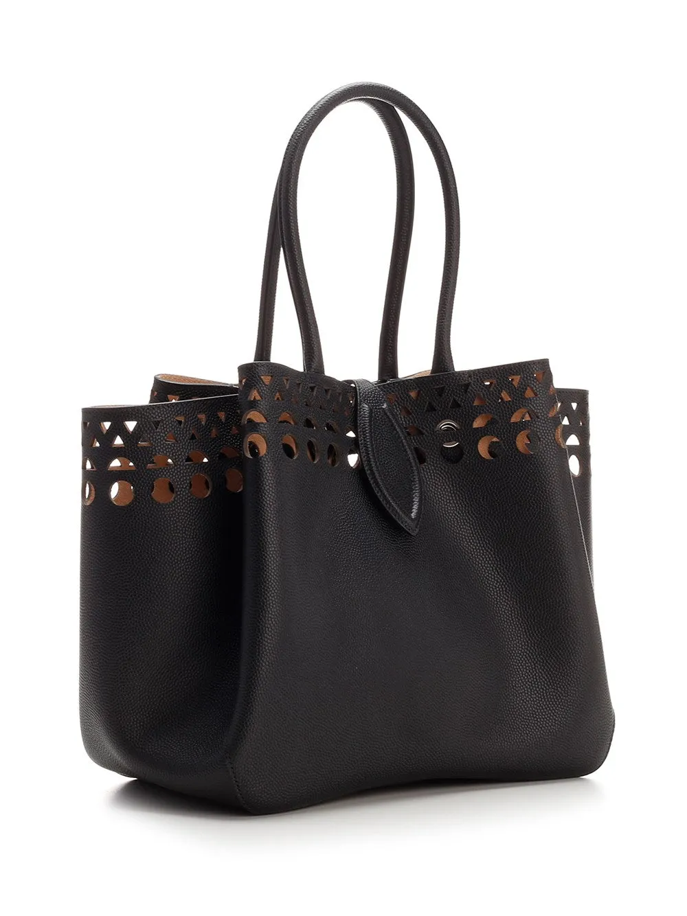Alaïa Angele Cut-Out Detailed Tote Bag