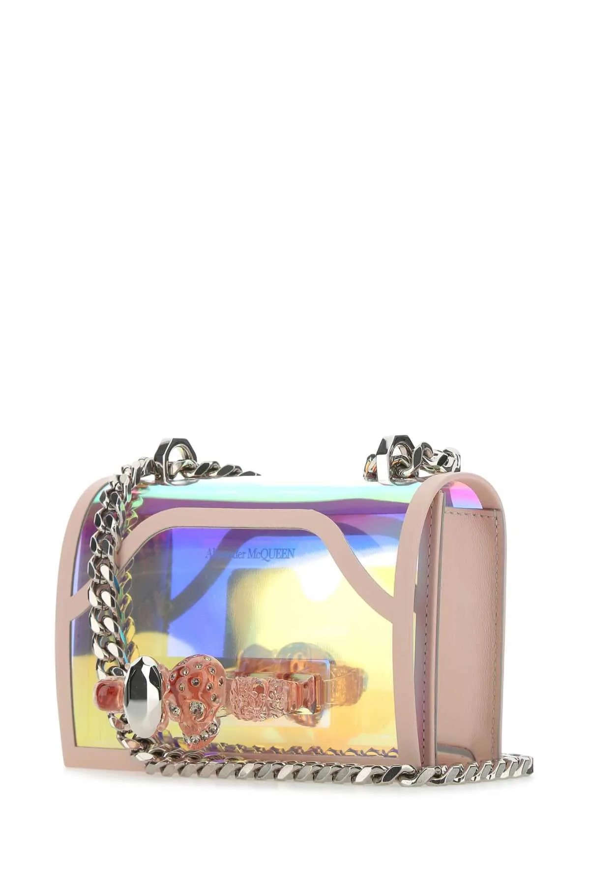 Alexander McQueen Holographic Chain Shoulder bag
