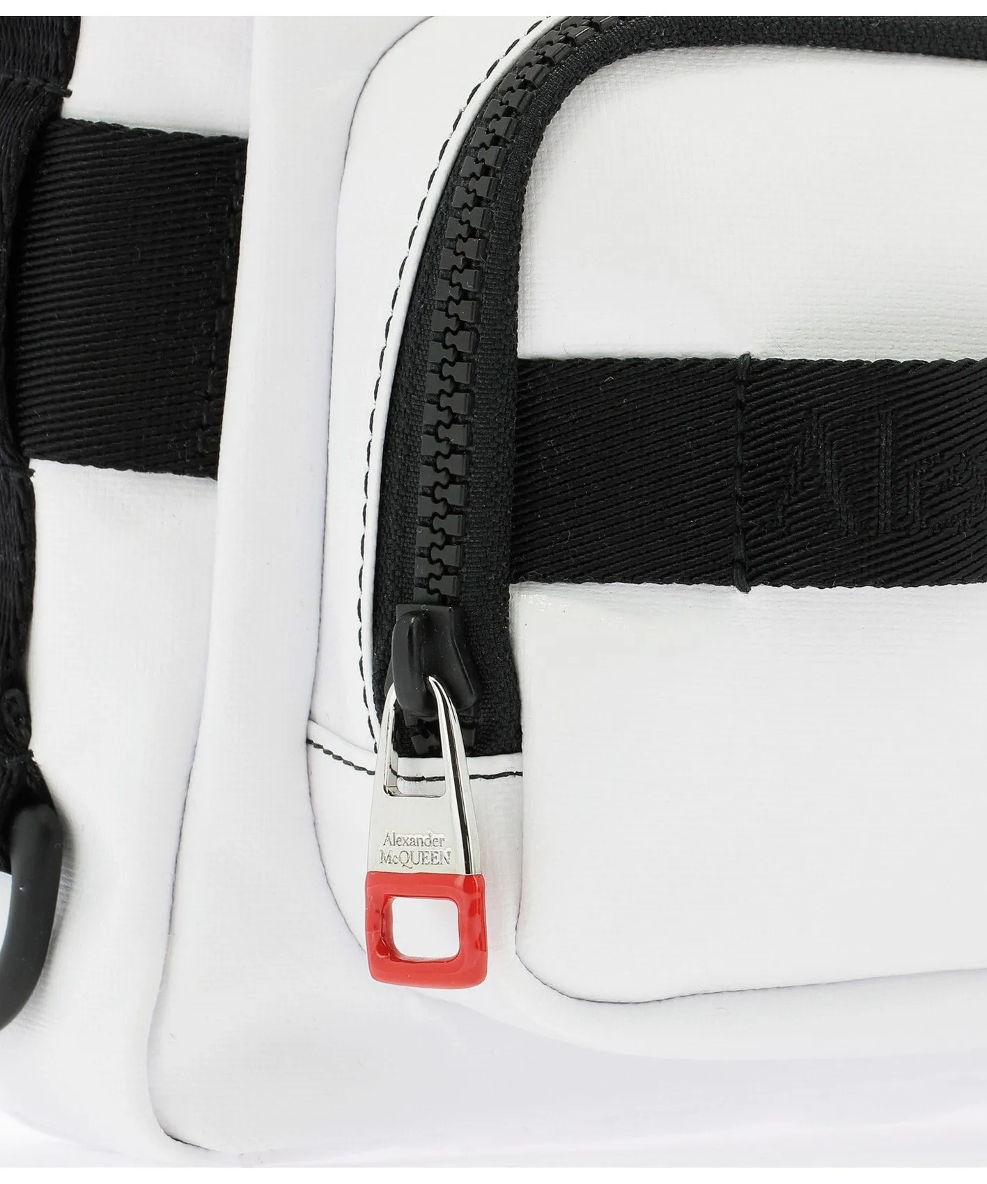 Alexander McQueen Logo Embroidered Crossbody Bag