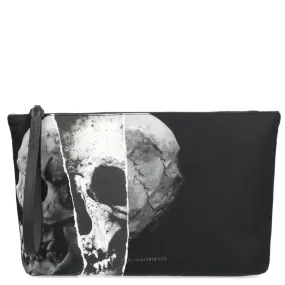 Alexander McQueen Skull Print Clutch Bag