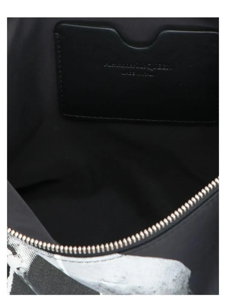 Alexander McQueen Skull Print Clutch Bag