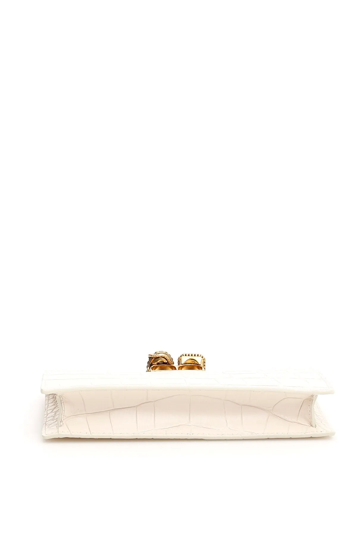 Alexander McQueen Two Crystal Ring Clutch Bag