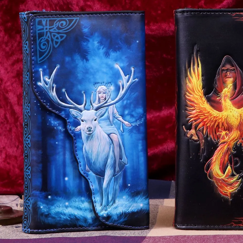 Anne Stokes Fantasy Forest Embossed Purse