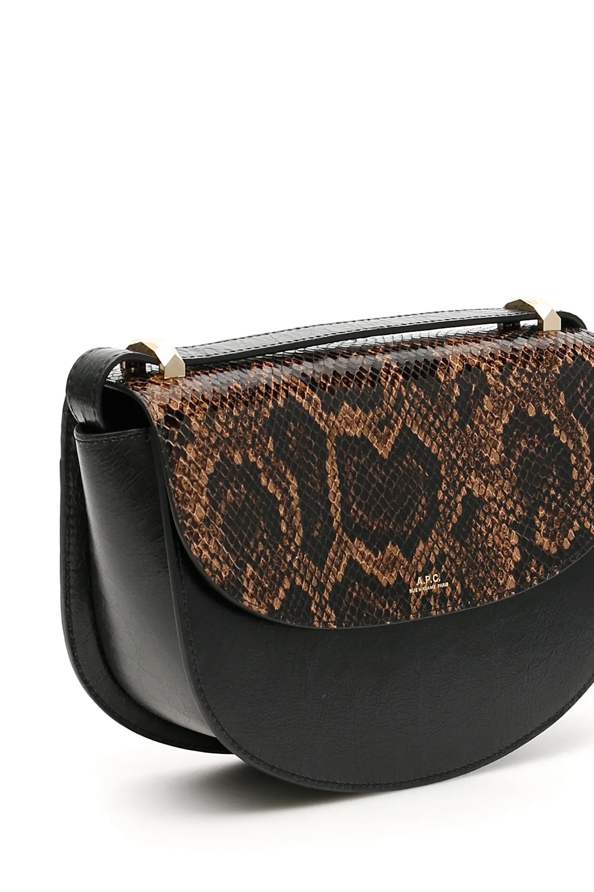 A.P.C. Contrast Panel Crossbody Bag