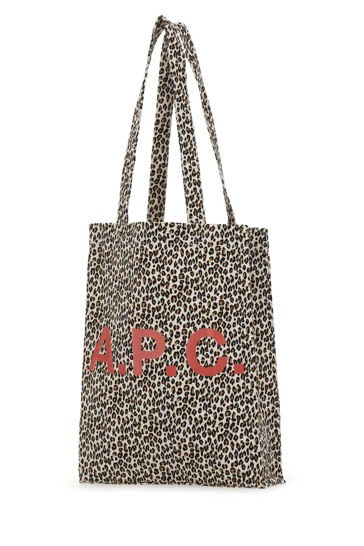 A.P.C. Lou Leopard Print Tote Bag