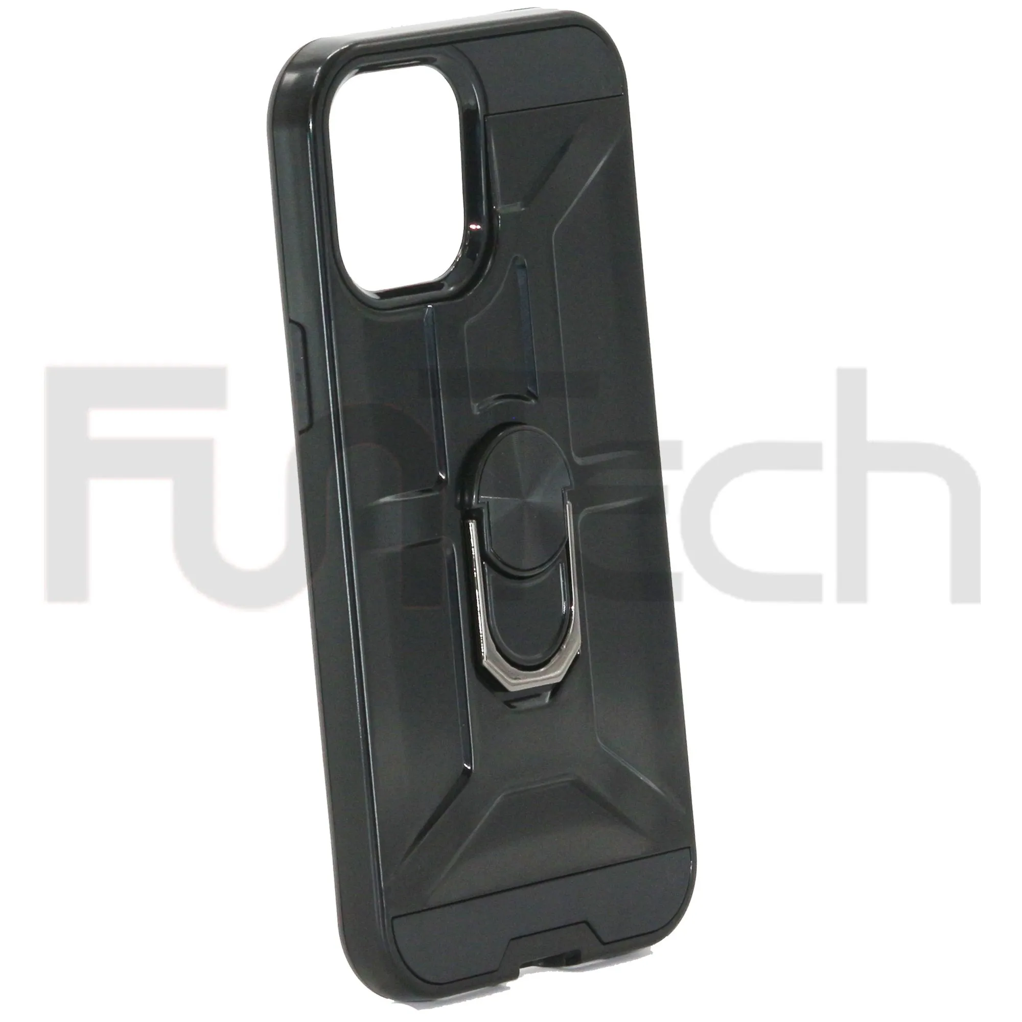 Apple iPhone 12 Pro Max Ring Armor Case Black