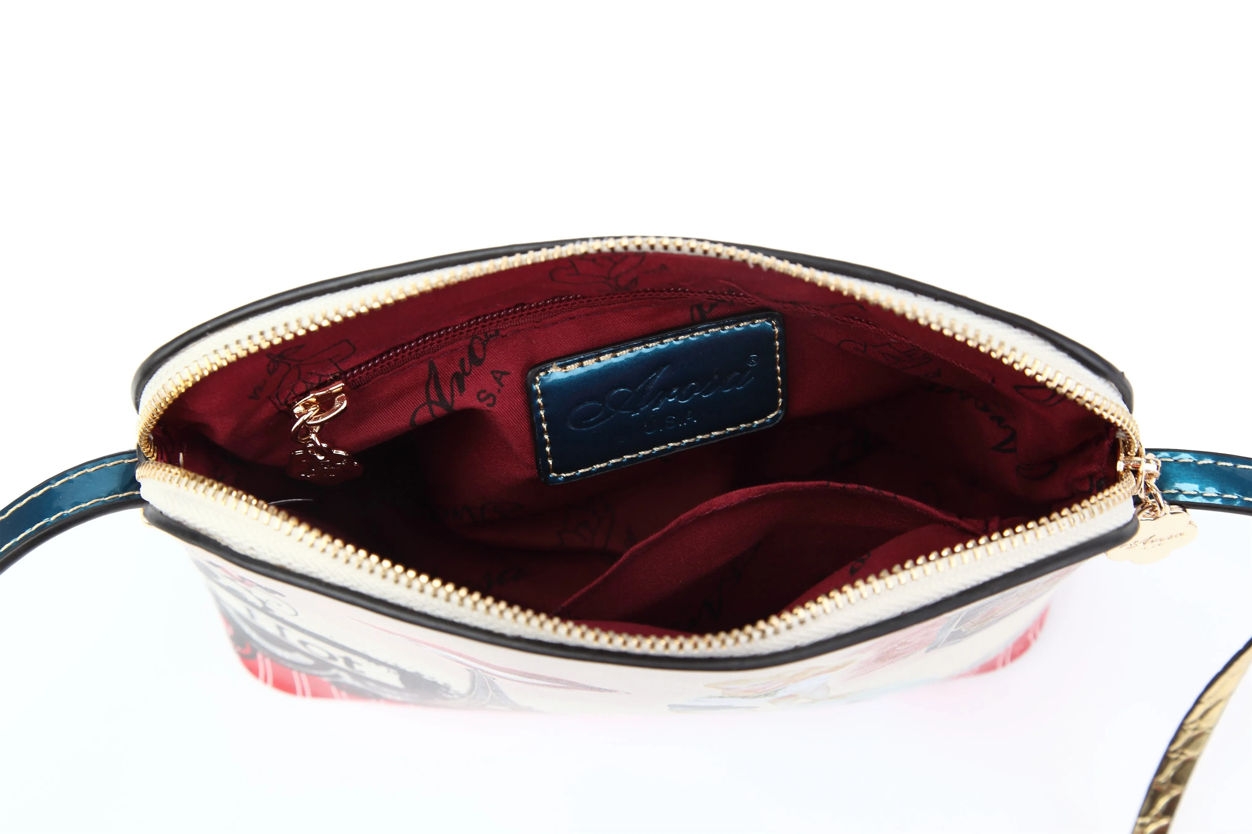 Arosa Retro Parisian Charm Crossbody Bag