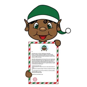 Arrival Letter - My Elf Friends® - Boy- Black Hair