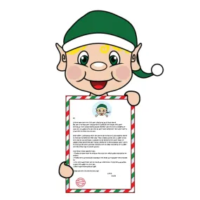Arrival Letter - My Elf Friends® - Boy- Blonde Hair
