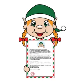 Arrival Letter - My Elf Friends® - Girl- Orange Hair