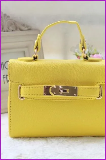 Baby Fashion Jelly PU Kids Purse Handbags F888
