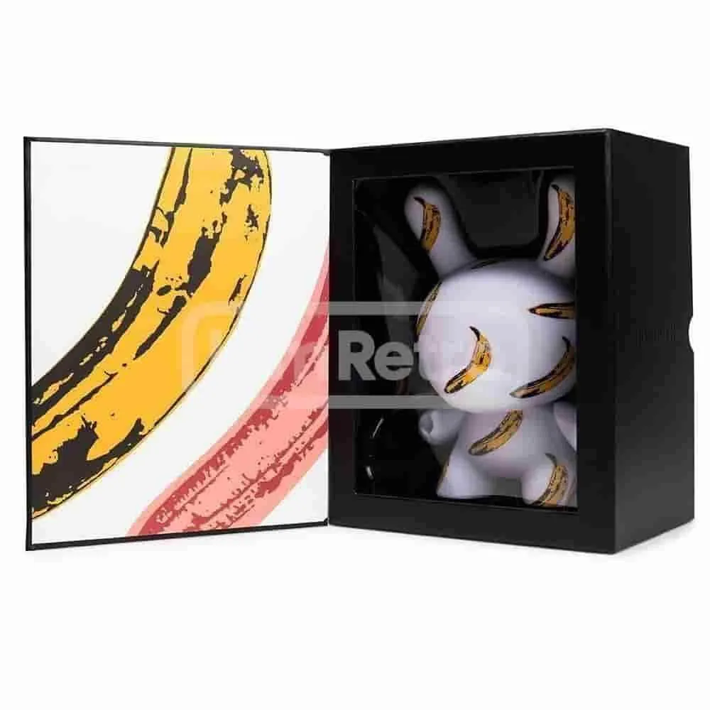 Banana Print 8" Masterpiece Dunny by Andy Warhol Foundation x Kidrobot
