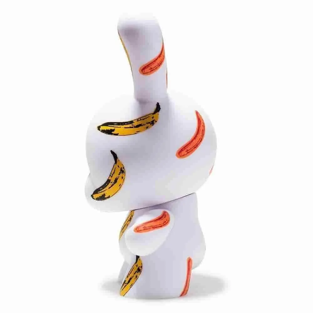 Banana Print 8" Masterpiece Dunny by Andy Warhol Foundation x Kidrobot