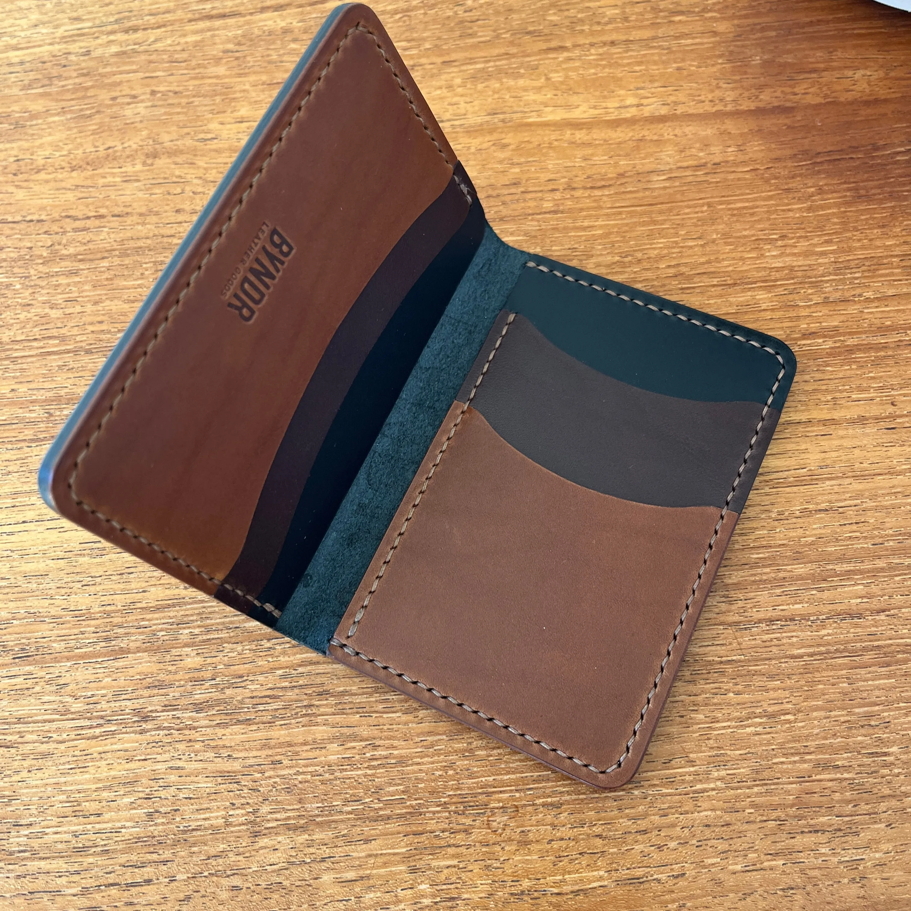 BI-FOLD - BLACK DESERT NIGHT - BLACK   DARK BROWN   WALNUT
