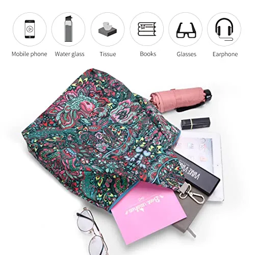 Black Butterfly Premium Backpack for Women, Bohemia Style Casual Daypack Backpack, Fashion, Light and Small (03-green plus)