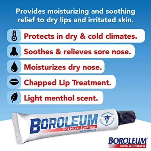 Boroleum for Nasal Soreness, 17 Grams, 3/5 Ounce Tube