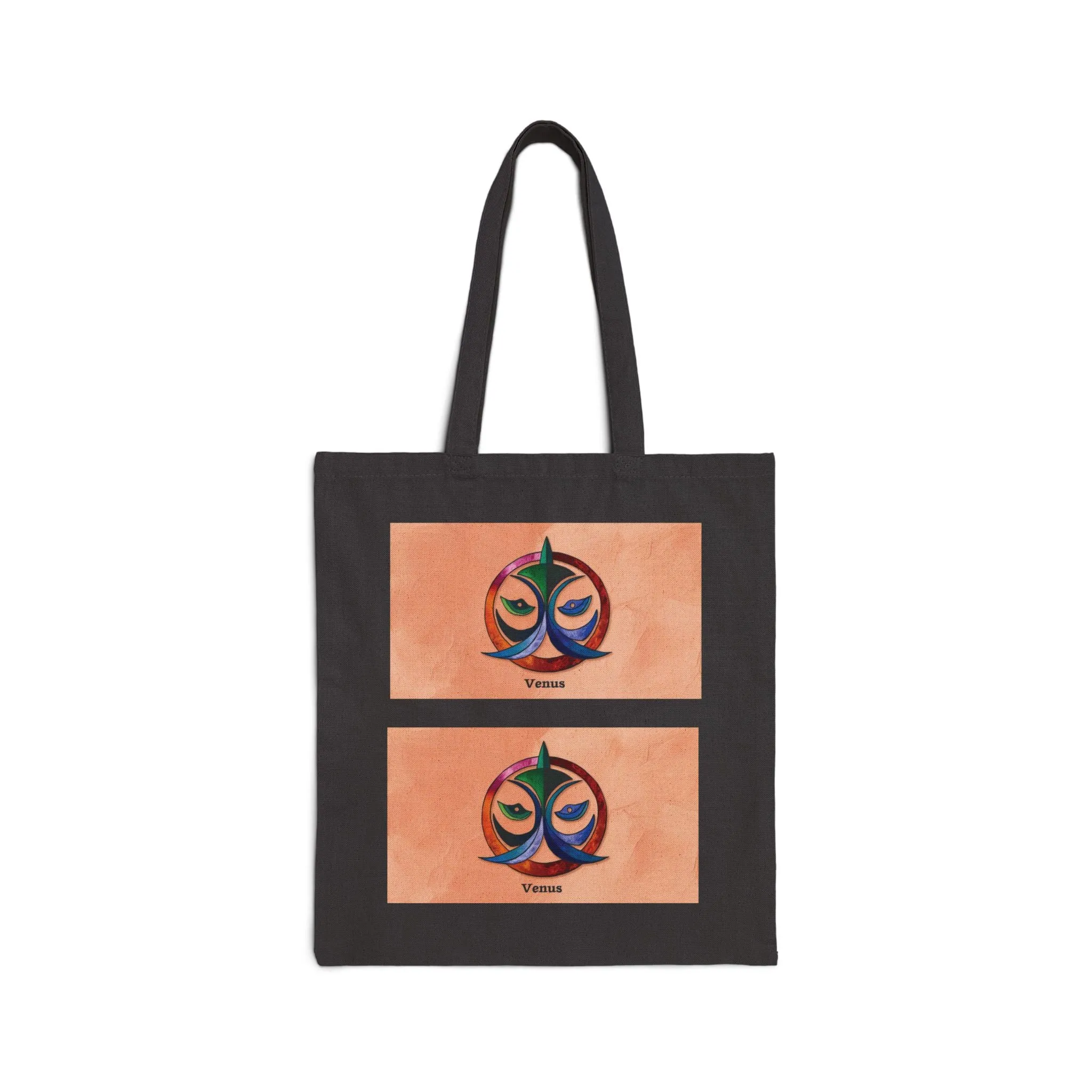 Canvas Tote Bag with Sabian Symbols
