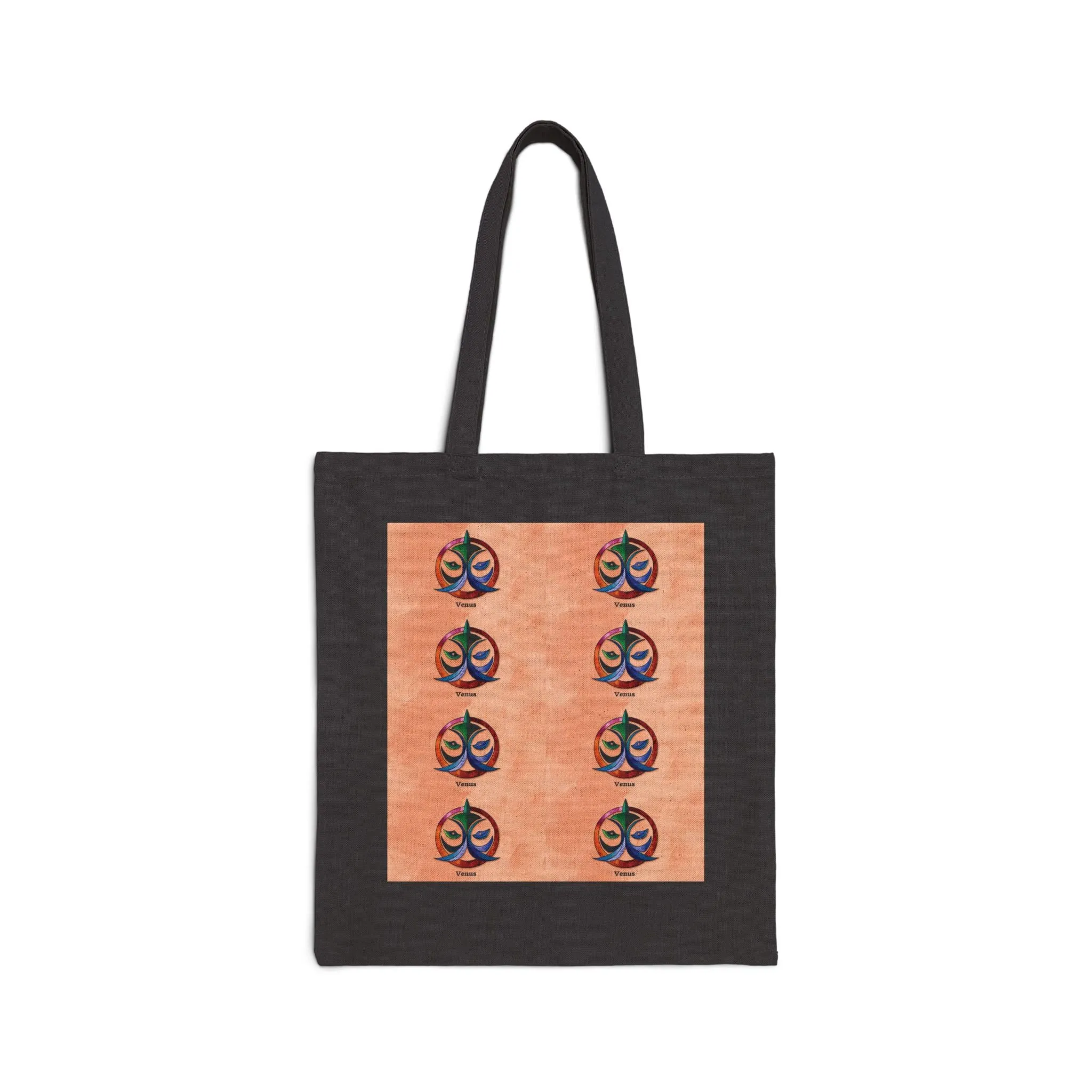 Canvas Tote Bag with Sabian Symbols