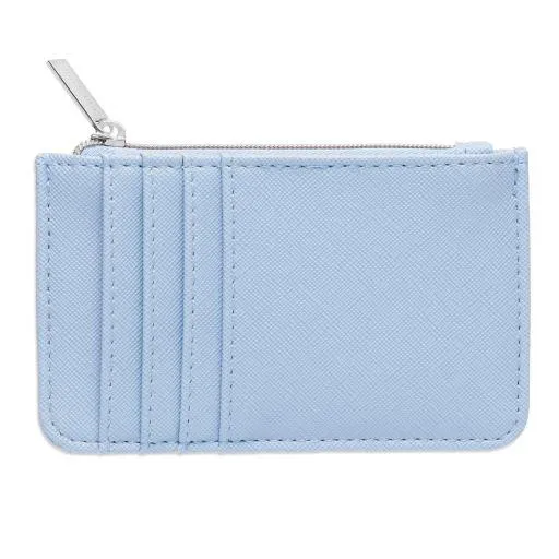 Card Purse - Rectangle - Pale Blue/Chase Your Dreams - 12.5x7.5x0.5cms - Estella Bartlett