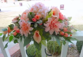 Cemetery headstone Flowers, Grave site spray