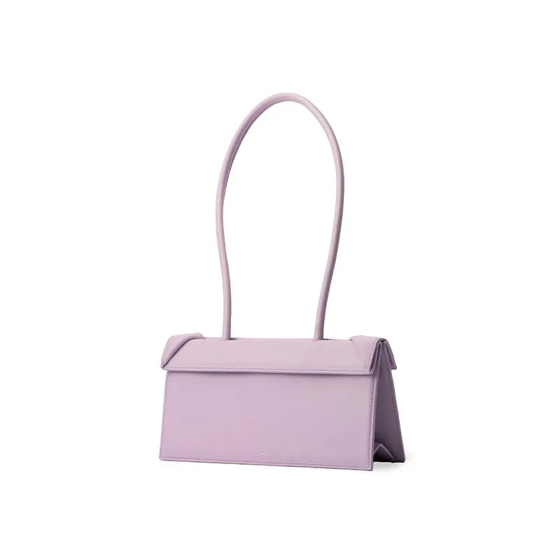 Click Brick Foldable Shoulder Bag - Lavender