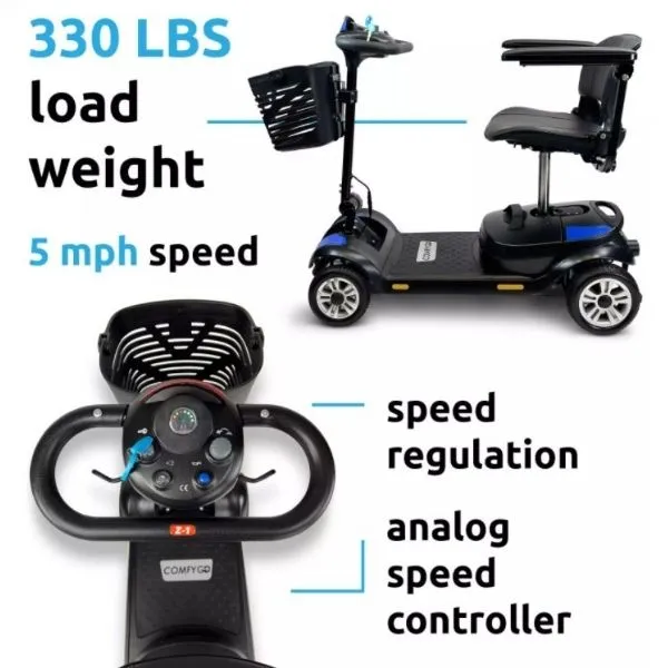 ComfyGo Z-4 Portable Mobility Scooter