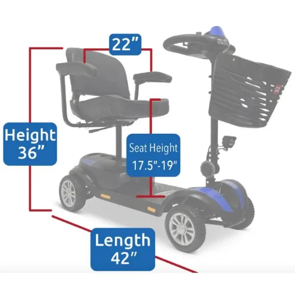 ComfyGo Z-4 Portable Mobility Scooter