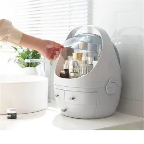 Compact Clear Makeup Organizer: The Ultimate On-the-Go Beauty Storage Solution