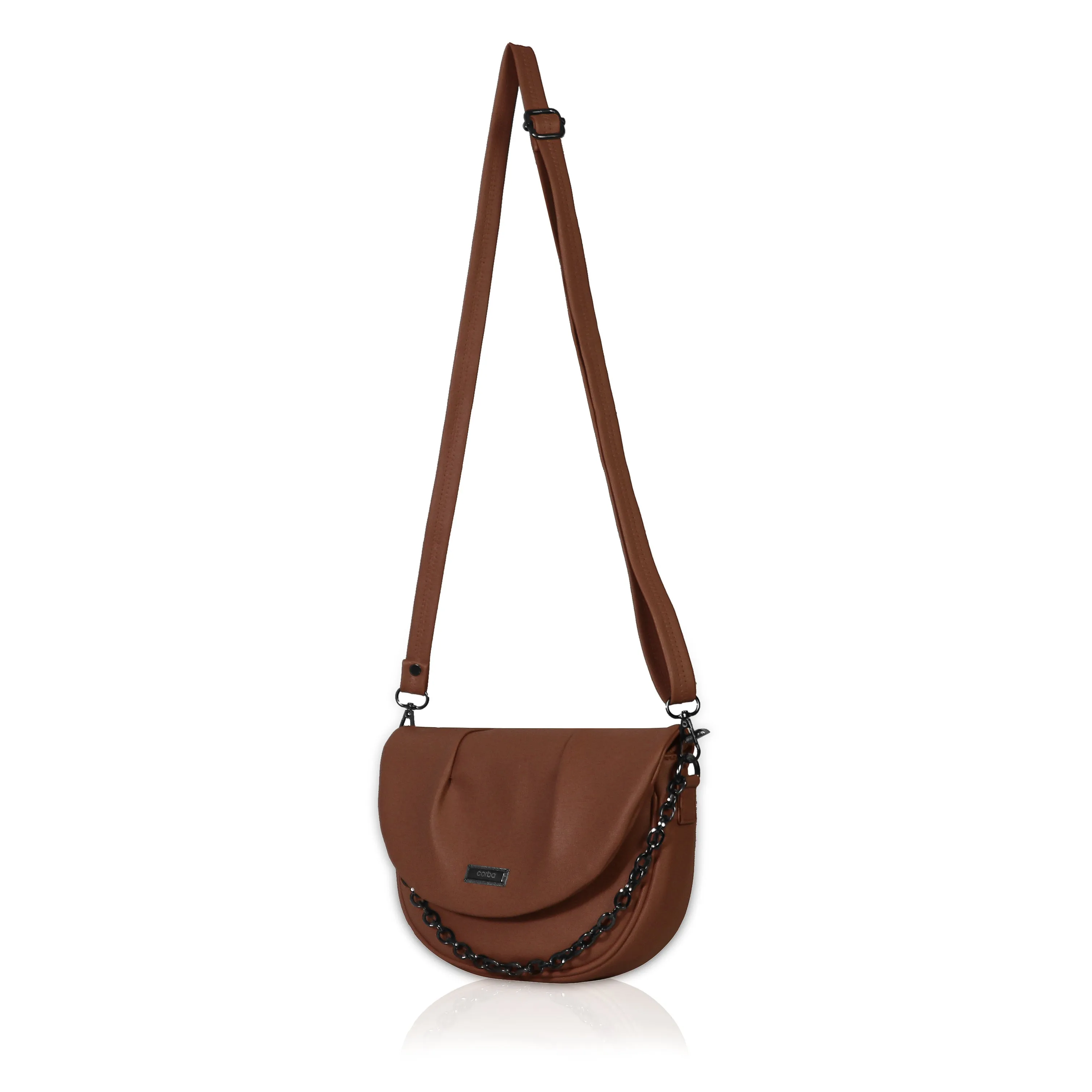 Corba Women Sling Bag Dark Brown