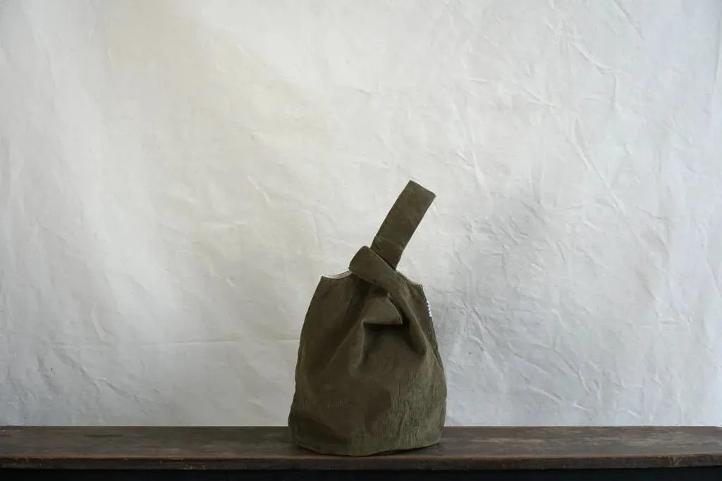 CORDUROY KNOT BAG
