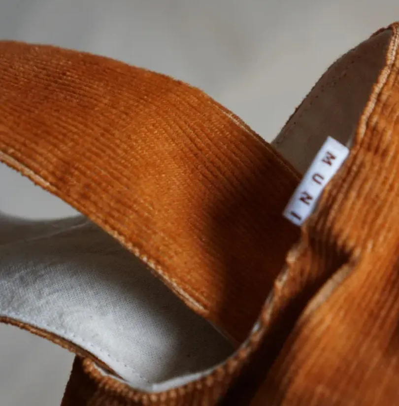 CORDUROY KNOT BAG