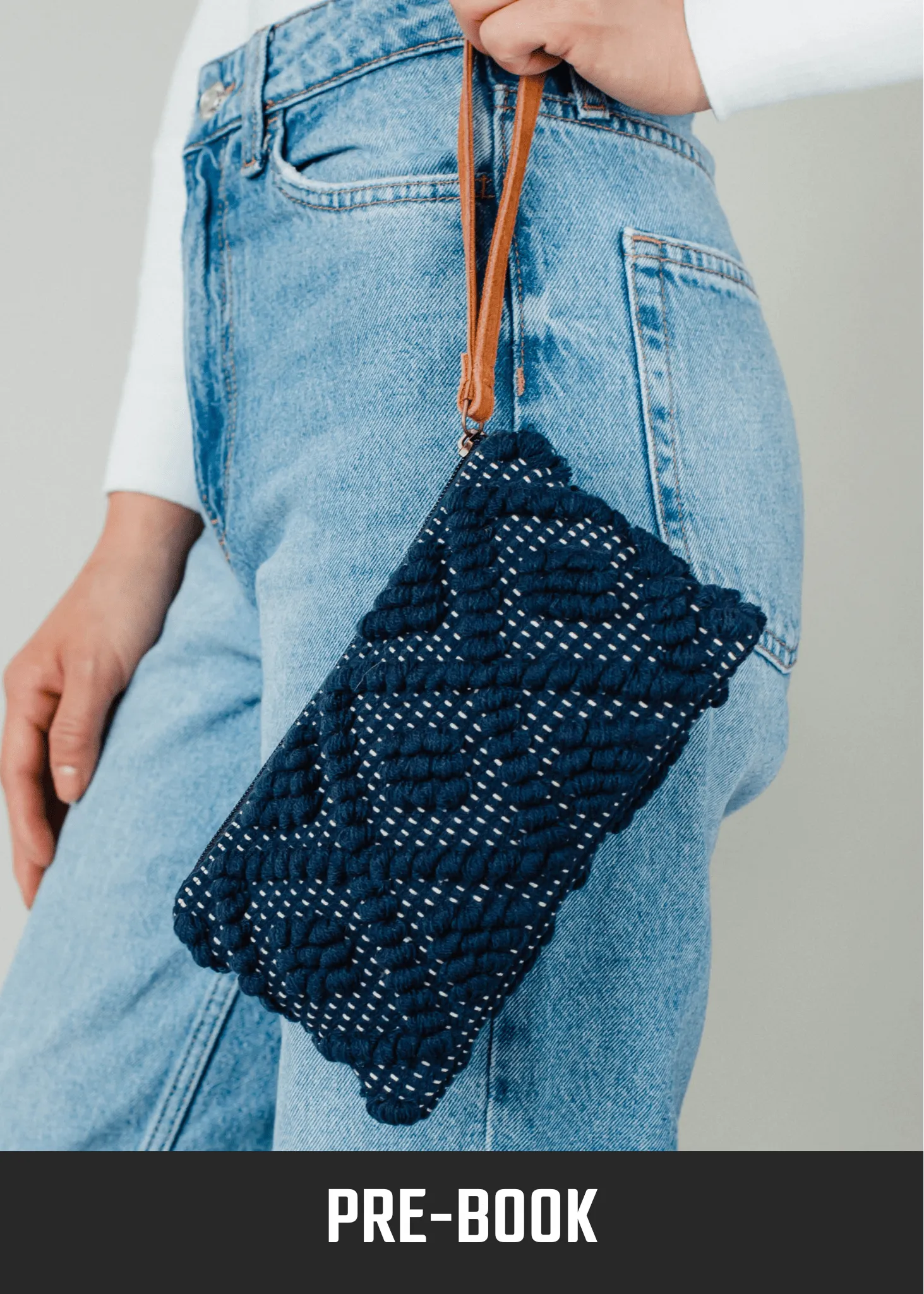 Diamond Pattern Wristlet