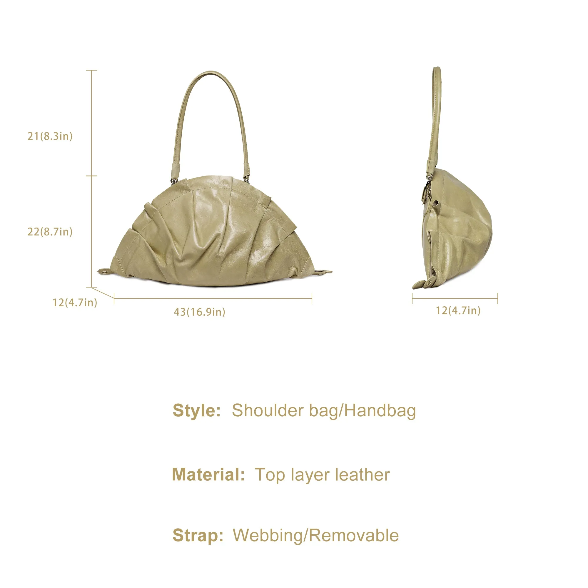 DIY Bag Kits - Original Design Niche Designer Large Dumplings Bag