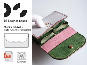 DS-043 The Starfish Wallet Digital Pattern