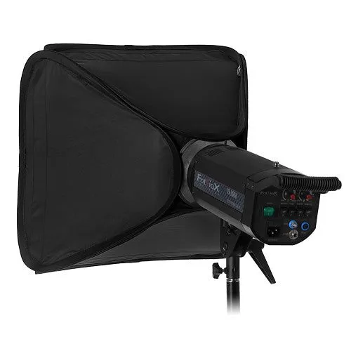 Fotodiox Pro Foldable Softbox PLUS Grid (Eggcrate) with Speedotron Speedring for Speedotron Black and Brown Line and Compatible Strobes