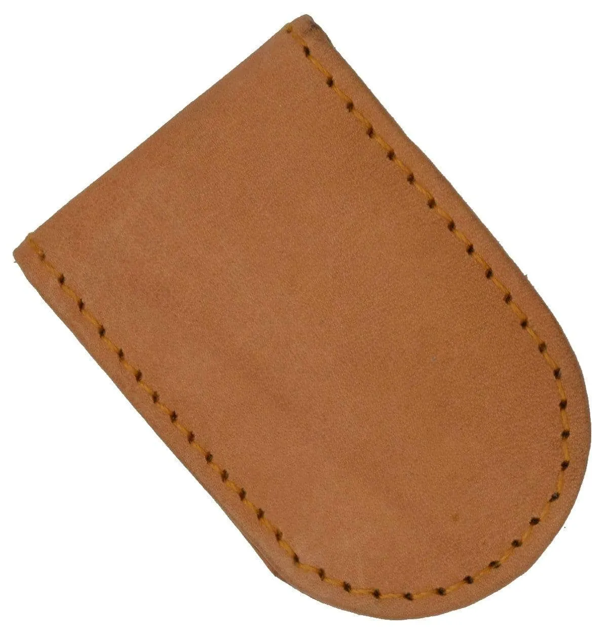 Genuine Leather Black Strong Magnetic Money Clip 812 CF (C)