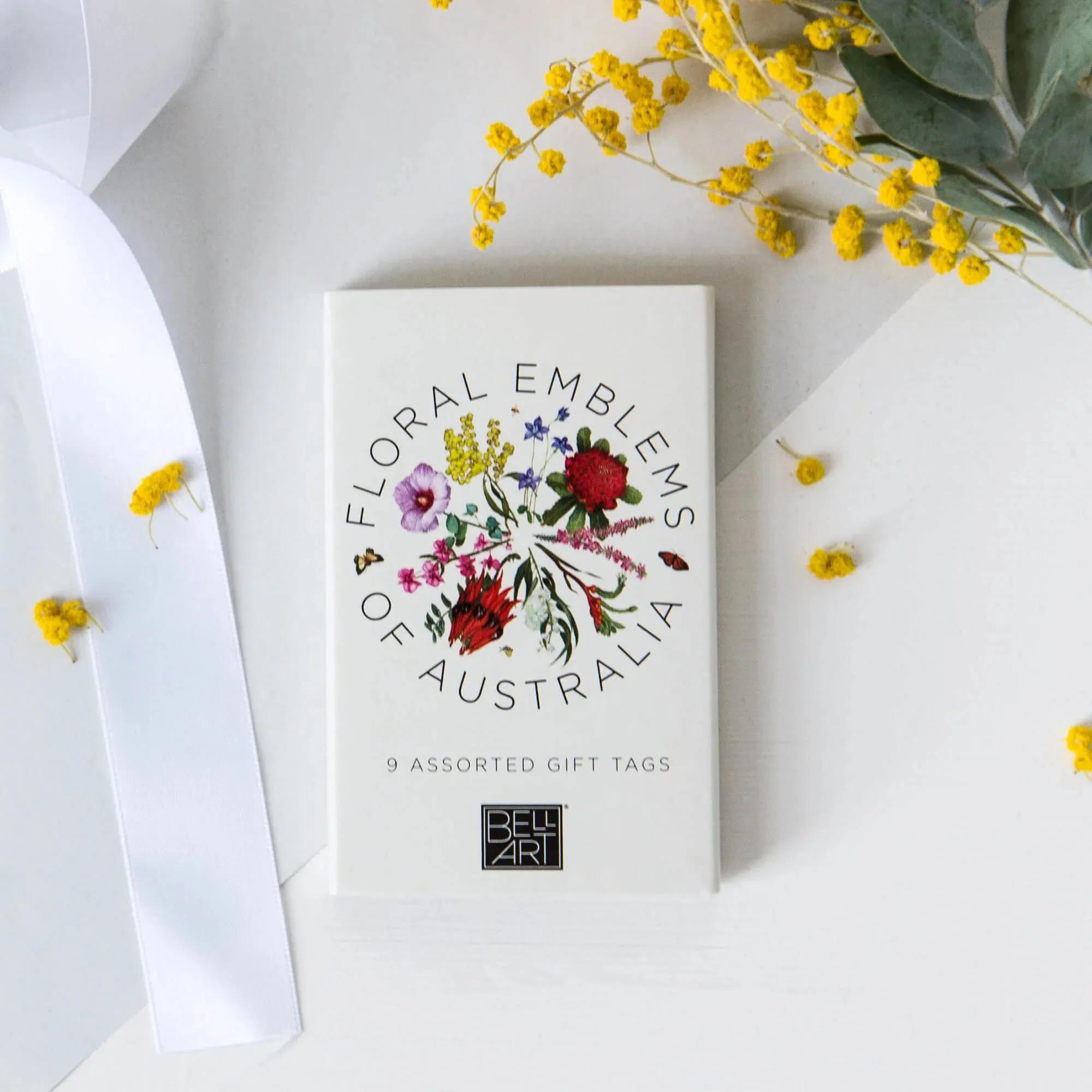 Gift Tag Wallet - Floral Emblems