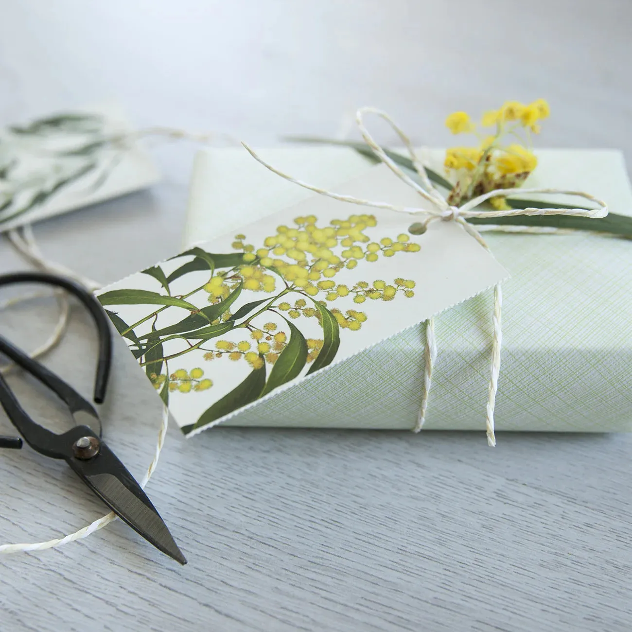 Gift Tag Wallet - Floral Emblems