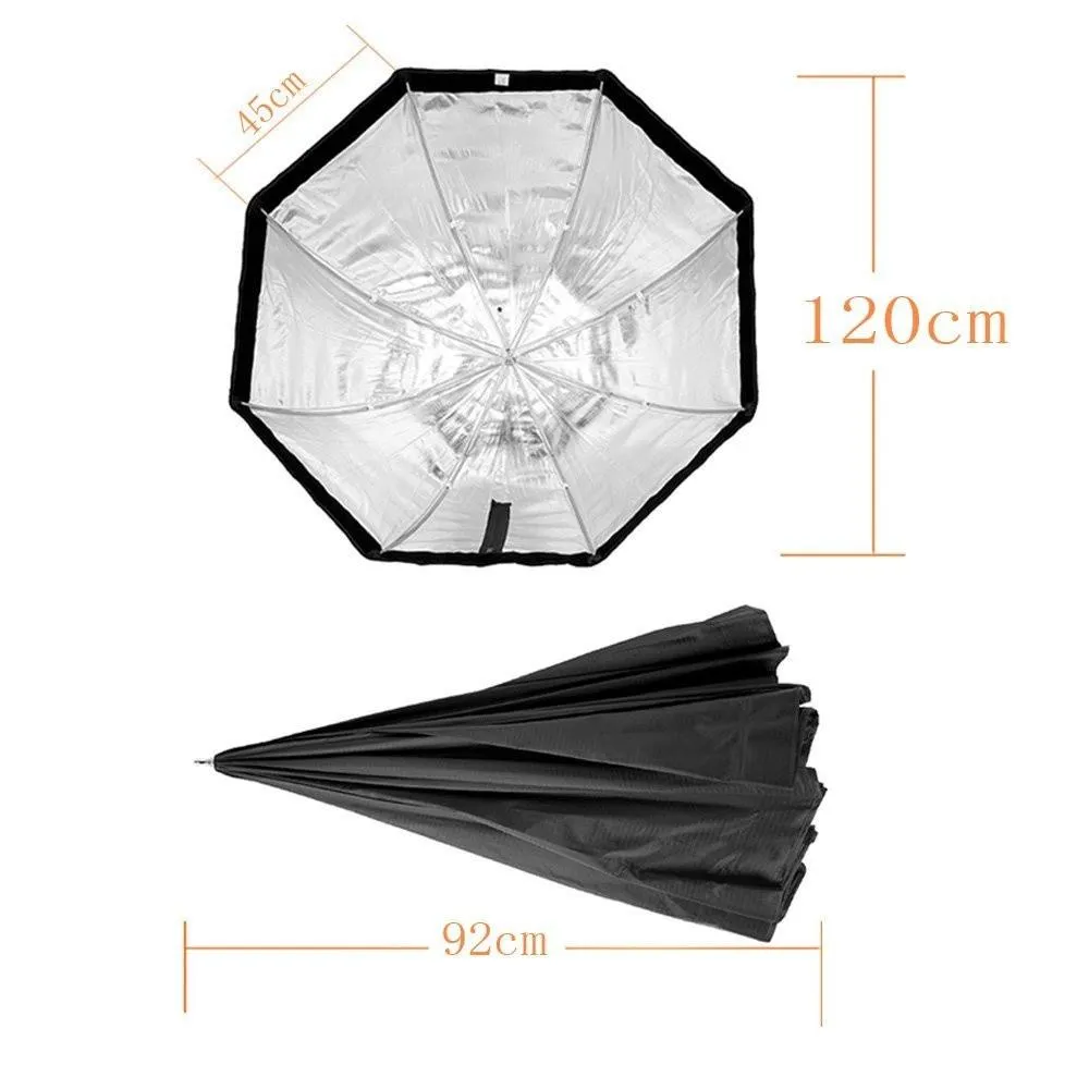 Godox 120cm Octagon Reflective Umbrella Softbox (Portable) for Flash