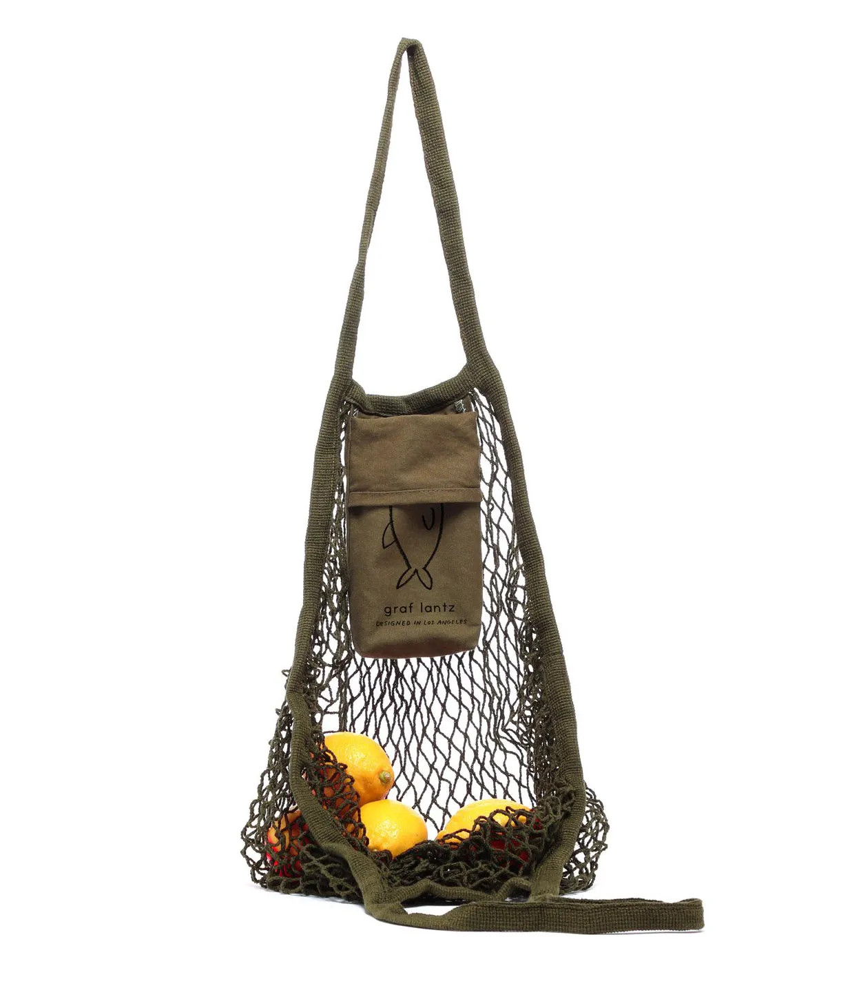 Graf Lantz Reusable Ami Net Market Tote – Earth