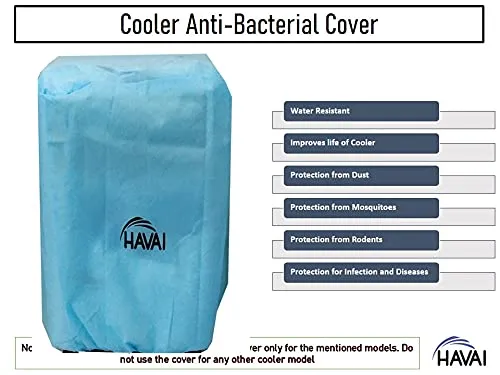 HAVAI Anti Bacterial Cover for Usha Honeywell CL601PM Litre Desert Cooler Water Resistant.Cover Size(LXBXH) cm: 74 X 51 X 106.5