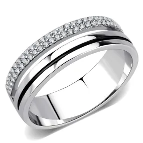 High-Polished Stainless Steel AAA Ring
